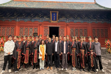 守道传薪 礼敬文圣|三创学子参加纪念孔子诞辰2576周年典礼