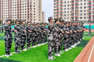 军训特辑|从晨光到暮色,科院新生的军训图鉴:每帧都是青春高光